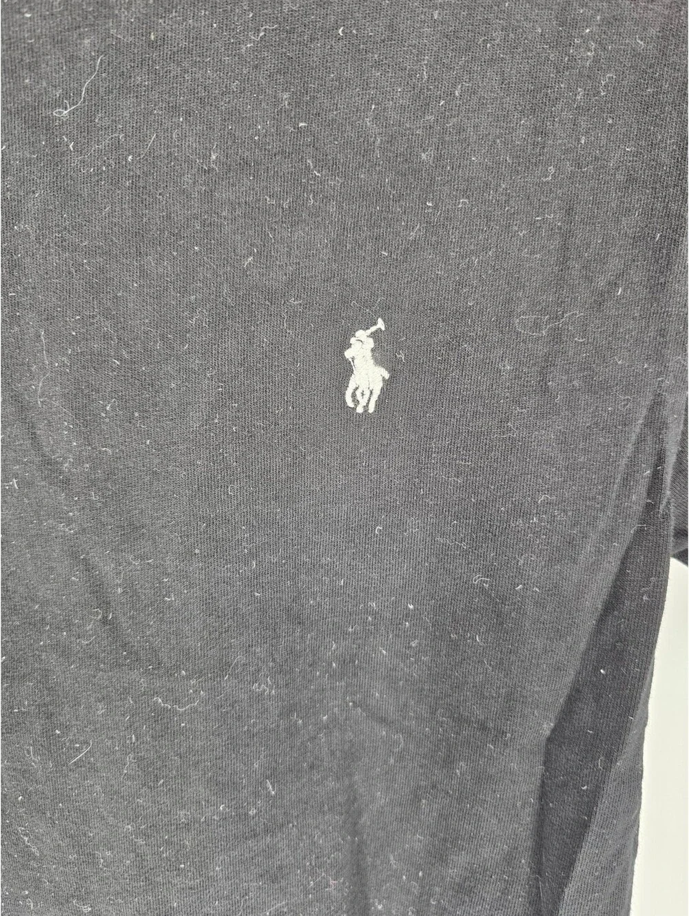 Polo Ralph Lauren Boys Sz S (8) Short Sleeve Classic T Shirt Black White